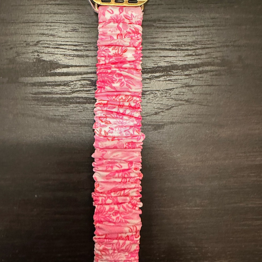 Lilly Pulitzer scrunchie watch band